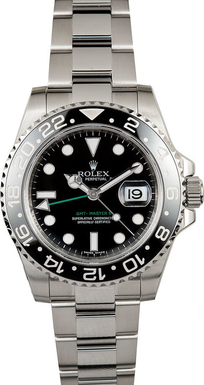 GMT-Master II – Black & Grey Oyster