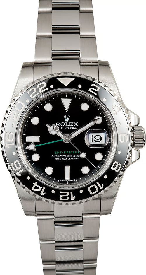 GMT-Master II – Black & Grey Oyster