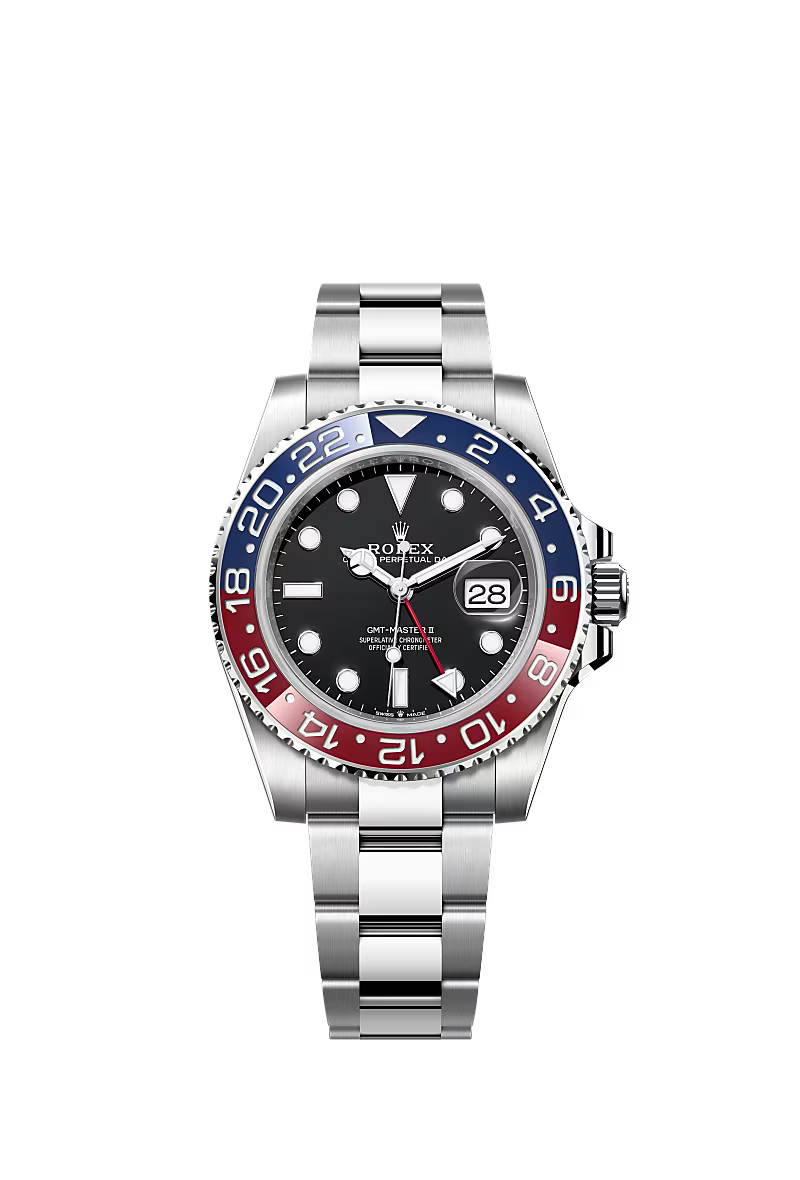 GMT-Master II – Pepsi Black Dial Oyster