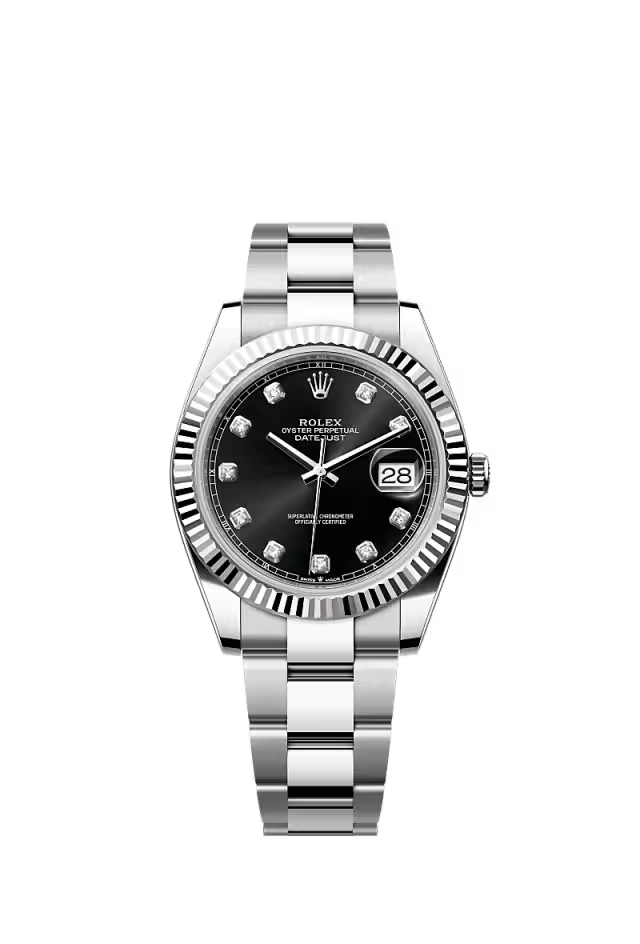 Datejust – Black Diamond Dial Jubilee