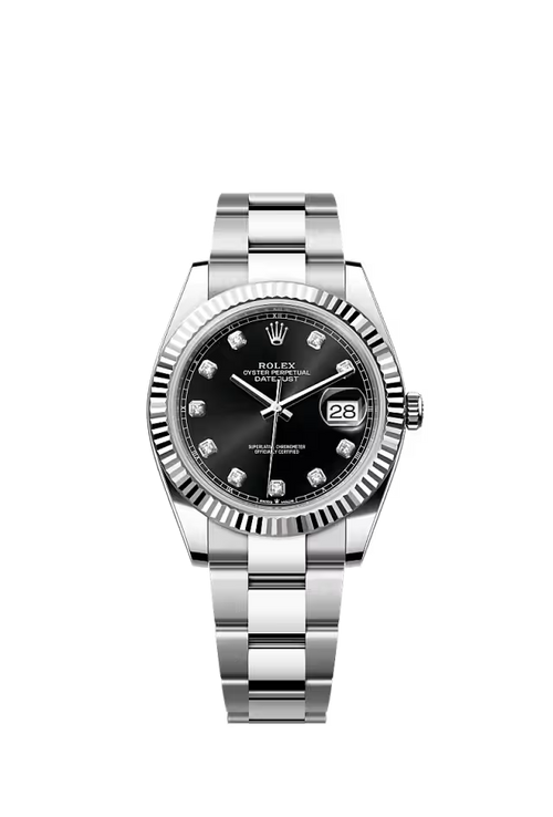 Datejust – Black Diamond Dial Jubilee