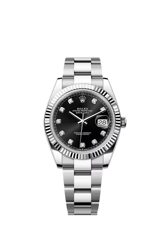 Datejust – Black Diamond Dial Jubilee