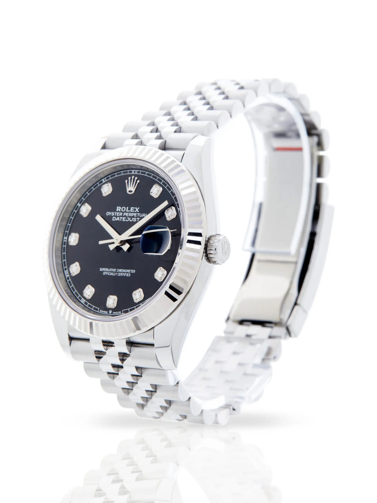 Datejust – Black Diamond Dial Jubilee