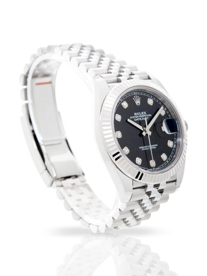 Datejust – Black Diamond Dial Jubilee