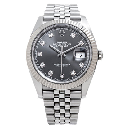 Datejust – Slate Grey Diamond Dial Jubilee