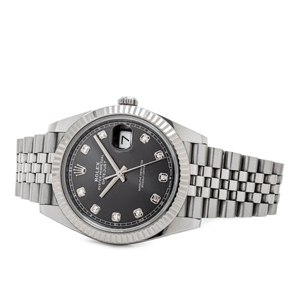 Datejust – Slate Grey Diamond Dial Jubilee