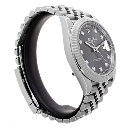 Datejust – Slate Grey Diamond Dial Jubilee