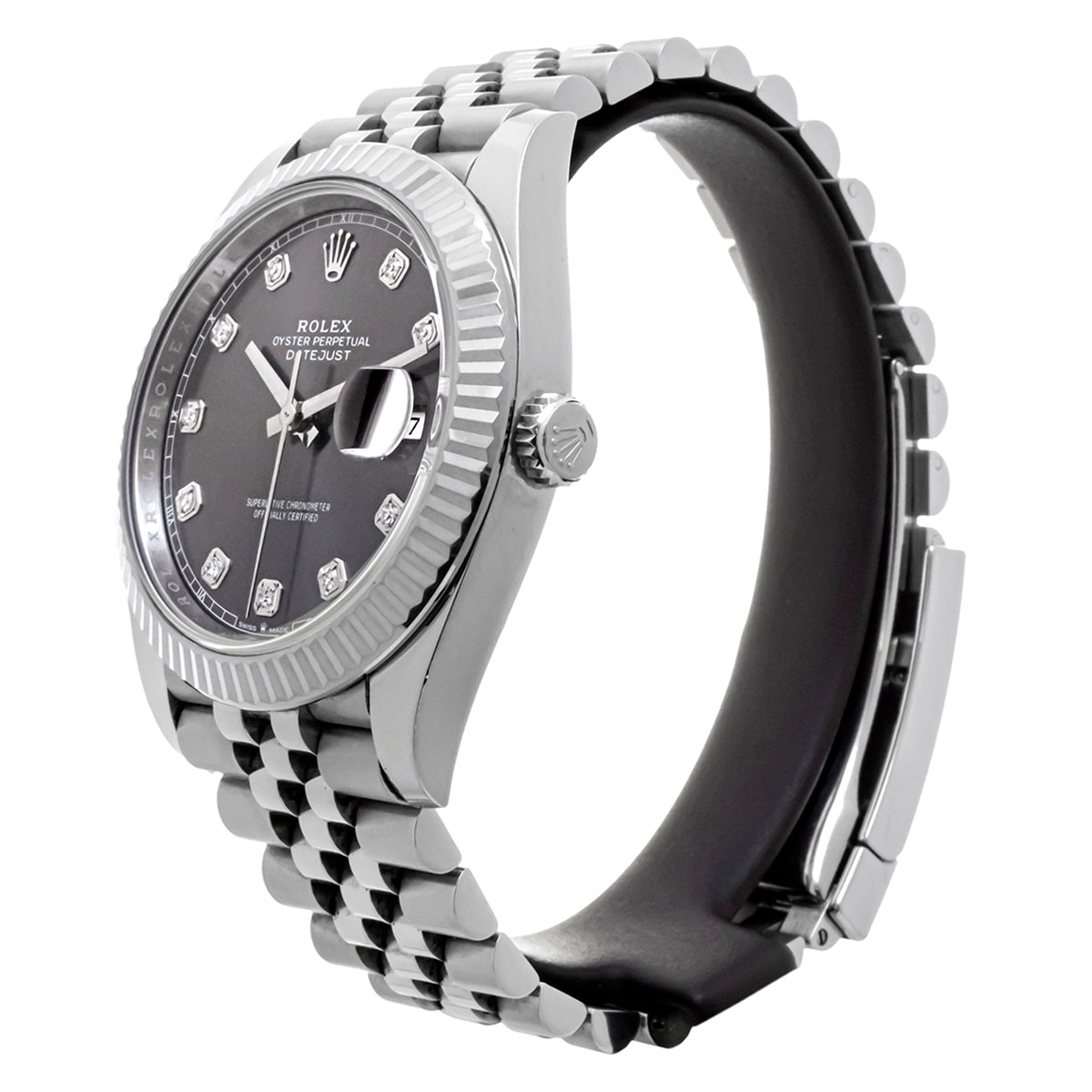 Datejust – Slate Grey Diamond Dial Jubilee