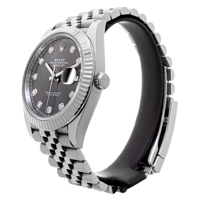 Datejust – Slate Grey Diamond Dial Jubilee