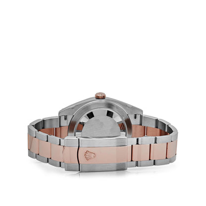 Datejust 41mm– Stainless Steel & Rose Gold Chocolate Dial