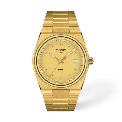 PRX Gold Tone Quartz Men’s Watch – Gold