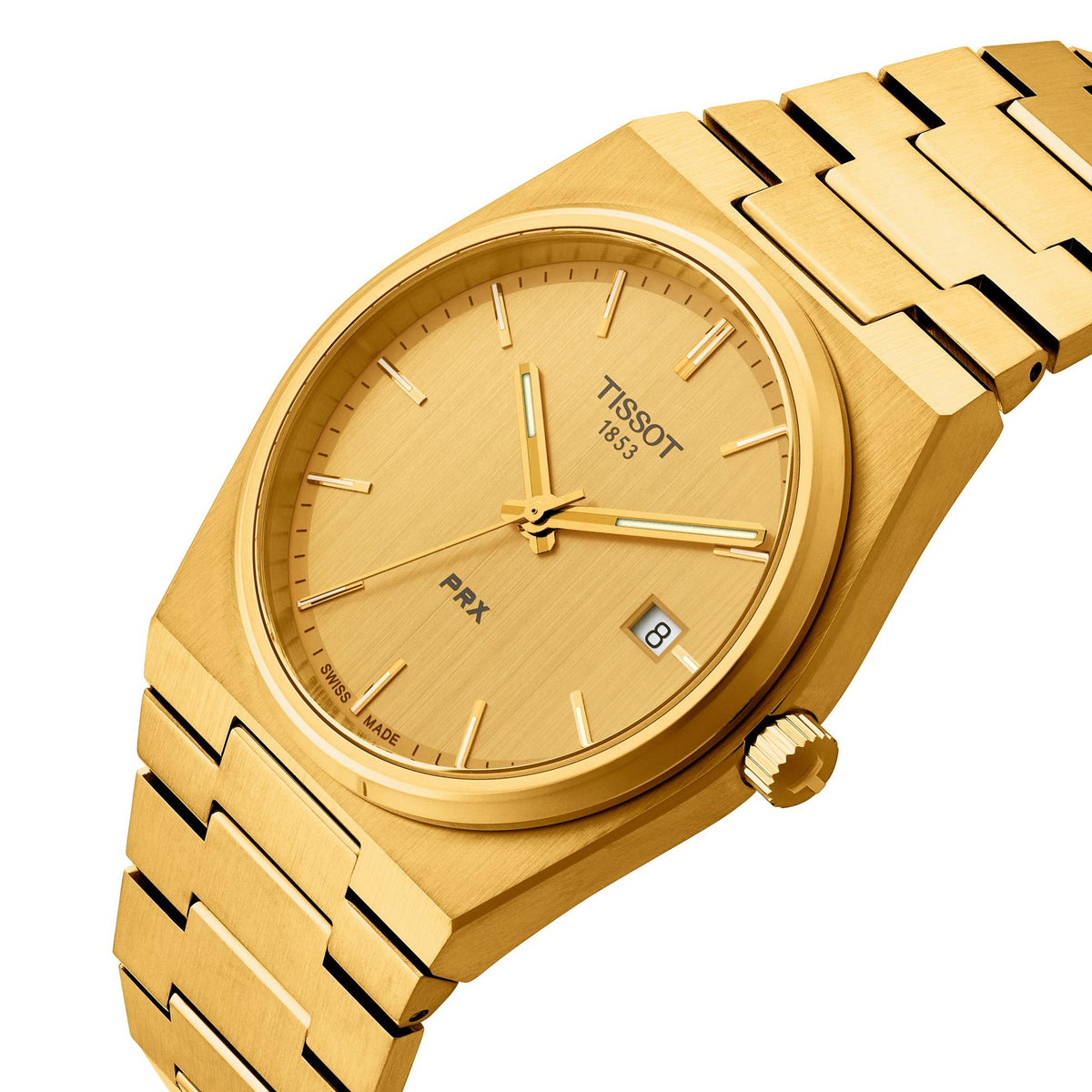 PRX Gold Tone Quartz Men’s Watch – Gold